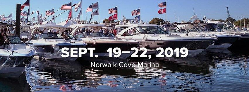 Norwalk boat show logo